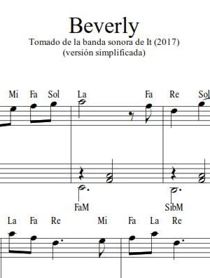 Beverly It (2017) - Benjamin Wallfisch