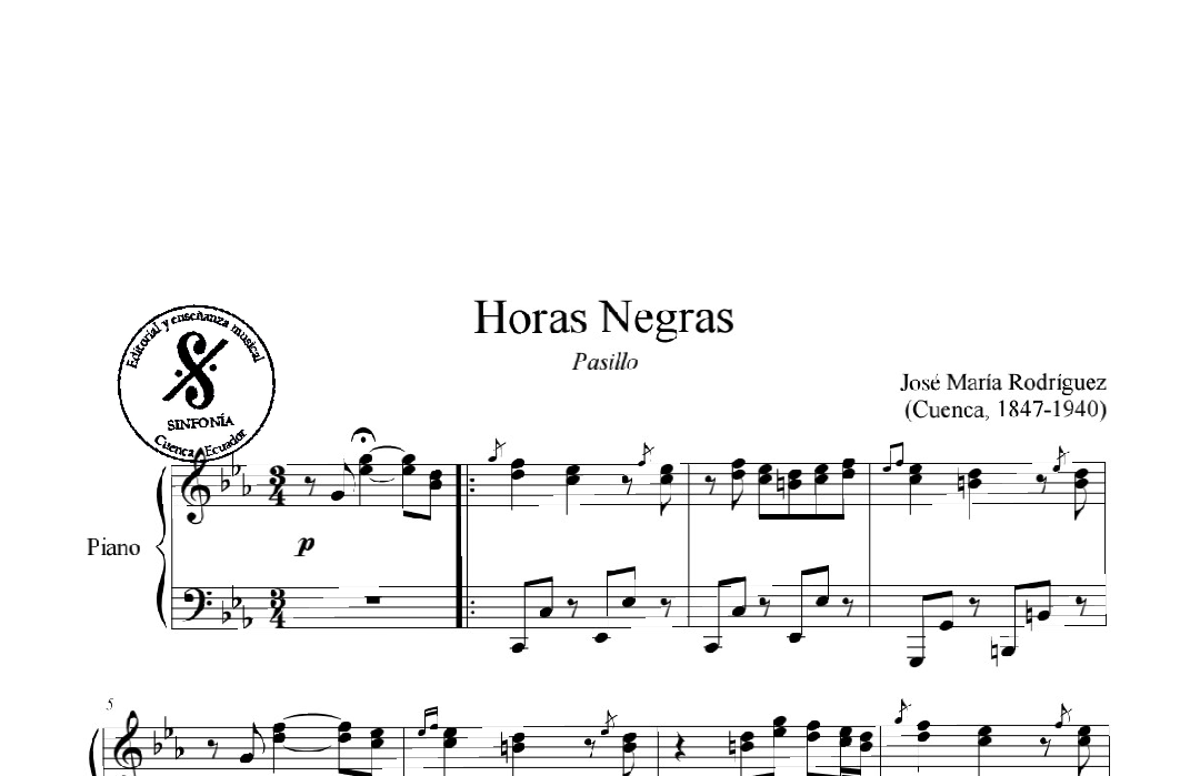 Horas negras - Jose Maria Rodriguez (1847 - 1940)